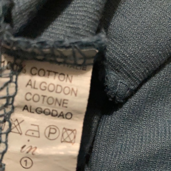 Made in Italy Cowl Neck Dress Teal Sz L//XL New!! - Picture 8 of 9